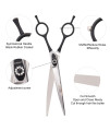 LONGMON 7/7.5/8inch Dog Grooming Scissors 440c Stainless Steel Curved Grooming Scissors With Durable Professional Curved Shears For Dogs and Cats