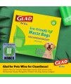 Glad Eco Dog Waste Bags | 144 Rolls of Unscented Dog Waste Bags, 2160 Bags in Total | Earth Safe Dog Waste Bags for All Dogs, Leak Proof and Strong Dog Poop Bags