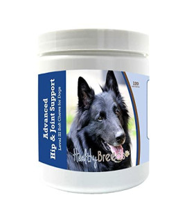 Healthy Breeds Belgian Sheepdog Advanced Hip & Joint Support Level III Soft Chews for Dogs 120 Count