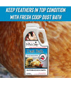 Coop Care Absorbent Chicken Dust Bath for Backyard Chickens and Pets | 6 lb Container with Chick Fresh Odor Control and Eliminator 24 oz Spray Bottle
