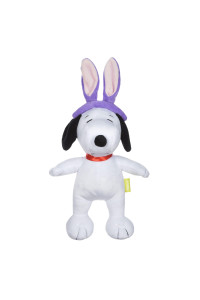Peanuts For Pets Easter 9 Snoopy Bunny Ears Plush Squeaker Pet Toy Dog Toys, Snoopy With Easter Bunny Ears Easter Dog Gifts Snoopy Toys For Dogs