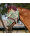 Kensington Signature Fly Mask w/Removable Nose, Soft Mesh Ears & Forelock Opening Size: S-Yearling Color: 2019 - Imperial Jade