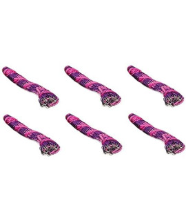 Shires Deluxe 2" Hole Haynet Purple/Pink 40" Net 6 Pack #1025