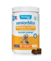 Vetnique Labs Seniorbliss Aging Dog (7+) Senior Dog Vitamins and Supplements, Supports Heart, Allergy, Arthritis, Skin and Coat - furever Young (Allergy Chew, 120ct)