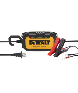 Dewalt Dxaec2 Professional 2-Amp Automotive Battery Charger And Maintainer
