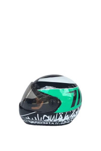 Fakavear Dog Helmet, Pet Helmets, Cat Helmet, Outdoor Mini Head Protecting Safe Hat, Motorcycle Helmet Decorative, Pet Photo Props Accessorie, 16 * 12 * 12cm