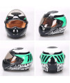 Fakavear Dog Helmet, Pet Helmets, Cat Helmet, Outdoor Mini Head Protecting Safe Hat, Motorcycle Helmet Decorative, Pet Photo Props Accessorie, 16 * 12 * 12cm