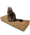 Cat Scratcher Lounge (Xx-Large) - Cat Lounger - Cardboard Cat Scratcher - Cat Scratchers For Indoor Cats - Cat Scratch Pad - Large Cat Scratcher Bed - Cat Lounger Scratcher - Rascador Para Gatos