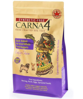 CARNA4 Carna4 EZ-Chew Grain Free Fish Dry Dog Food 5 Pounds