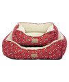 Harry Barker Disney Mickey Mouse Dog Beds, Red (62-3373-04)