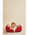 Harry Barker Disney Mickey Mouse Dog Beds, Red (62-3373-04)