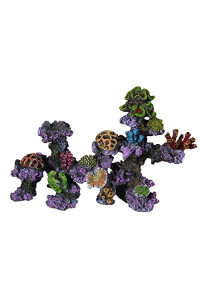 Penn-Plax Coral Reef Arch Aquarium Decoration - Lifelike and Vibrant Coloring - Safe for Freshwater and Saltwater Fish Tanks - Extra Large