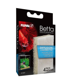Fluval Betta Diffusion Chamber Pad, Replacement Aquarium Filter Media