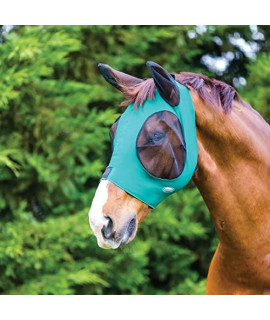 Weatherbeeta Deluxe Stretch Bug Eye Saver With Ears Hunterblack Pony