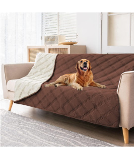 SUNNYTEX Waterproof & Reversible Dog Bed Cover Pet Blanket Sofa, Couch Cover Mattress Protector Furniture Protector for Dog, 52x82 Inch (Pack of 1)