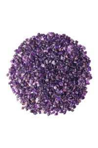 Duqguho Amethyst Crystals Chip Bulk Purple Rocks For Plants Succulent Flowerpot Vase Filler Decorative Rocks Terrarium Supplies Little Fish Tank Rocks Gravel Pebbles 044 Lbs