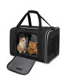 Petskd Dog Soft Sided Carrier,Pet Travel Carrier For Medium Large Dog,Dog Cat Carrier For 20Lbs,Cat Large Carrier For 2 Cats,Cat Soft Sided Carrier With Locking Safety Zipper,5-Sided Breathable Mesh