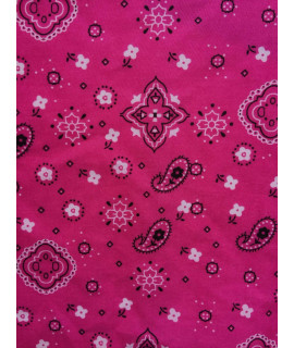 Bandana Print Poly Cotton 58 Inch Wide Fabric