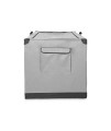 Petco Brand - EveryYay Essentials Portable Canvas Dark Grey Dog Crate, 42" L X 27" W X 26" H, X-Large
