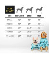 HDE Dog Raincoat Double Layer Zip Rain Jacket with Hood for Small to Large Dogs Dinosaurs - M