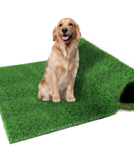 SSRIVER 59.1 x 39.4in Dog Grass Pad, Extra Large Artificial Grass Turf Mat, Fake Grass for Large Dog Potty Training Indoor Outdoor Balcony Patio Lawn Decoration