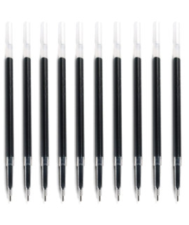 Recheng Retractable Catsdogs Gel Pens Black Refill,10-Pack