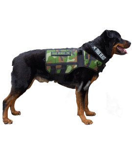 Xdog Vest (Weight, Fitness, Anxiety & Behavior) Dog Harness Enhance Your Dogs Health, Build Muscle, Improve Performance & Support Mental Health Provides Warming & Cooling Compression For Anxiety