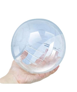 Hamster Exercise Ball Silent Hamster Wheel Small Animals Transparent Ball For Dwar Rat Relieves Boredom And Increases Activity (6 Inch, Clear)