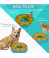 Slow Feeder Dog Bowls Dog Puzzle Toys Dog Enrichment Toys, Memory Training Puzzle Toy, Interactive Dog Toy for Puppy IQ Training (Blue)