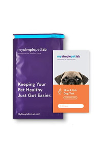 MySimplePetLab Dog Skin and Itch Test Kit | Fast and Accurate Diagnosis for Dog Dry Skin, Rash, Mites, Yeast and Bacteria | Mail-in Dog Itchy Skin Test Used for Irritated, Itchy, or Smelly Skin