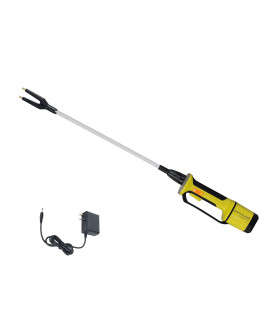 Vetplus Rechargeable Livestock Prod For Cattle, Cow, Dog, Hog, Goat, And Sheep With Led Torch Light, Equipped With Flexible Shaft (43 12 Inch)