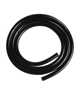 Ququyi 532 (4Mm) Id X 14 Od High Temperature Silicone Vacuum Tubing Hose Black Upgrade Extended Version Pure Silicon Tube Air Hose Water Pipe For Pump Transfer, 66Ft Length