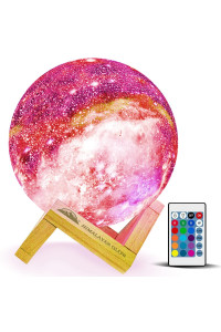 Himalayan Glow Galaxy Lamp, 59 Inch Moon Lamp With 16 Colors With Stand Remotetouch Control And Usb Rechargeable