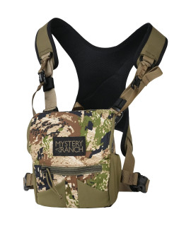 Mystery Ranch Bino Harness 10x, Chest Rig, Binocular Case, Tactical Pouch, for Rough Country, Hunting, Outdoors - Optifade Subalpine