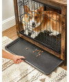 Wooden Dog Crate,Furniture Style Dog Crate with Removable Tray for Indoor Pet (27.2