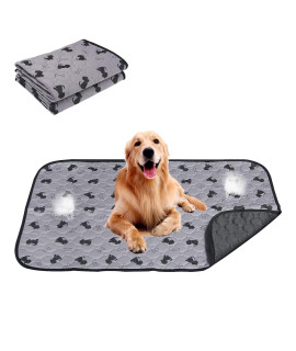 Baodan Reusable Puppy Pads Washable Pee Pads For Dogs, Super Absorbent Waterproof Dog Training Pads, Non Slip Dog Whelping Pee Pads - 2 Pack 36A X 41A