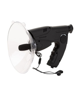 Bird Observing Listening Recording Device, Parabolic Microphone Monocular For Long Distance Listening Birds And Wildlife Tf Card Can Be Inserted (Including Headphones)(Size:5 Hours,Color:The New)