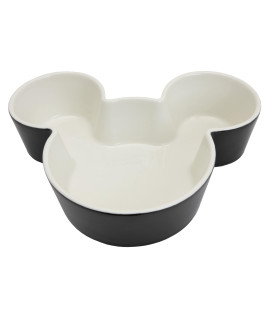 Harry Barker Disney Mickey Mouse Dog Food Bowls and Disney Treat Container, Black (18-3415-27)