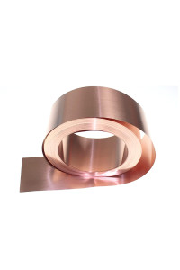 Copper Foil Sheet Metal 04Mm X 20Mm X 10000Mm 10M Length, 1Pcs Thin 9999 Pure Copper Flash Roll Sheet For Craft Crafting 04Mm Thick Thickness 10000Mm 10 Meters Long From Bopaodao