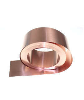 Copper Foil Sheet Metal 04Mm X 150Mm X 10000Mm 10M Length, 1Pcs Thin 9999 Pure Copper Flash Roll Sheet For Craft Crafting 04Mm Thick Thickness 10000Mm 10 Meters Long From Bopaodao
