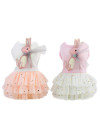 Small Dog Dress Female Tiny Puppy Clothes Girl Tutu For Dogs Dresses Harness Birthday Apparel