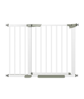 Baby Gate For Stairs, Auto Close Safety Baby Gate, Extra Tall And Wide Child Gate, Easy Walk Thru Durability Dog Gate For The House, Doorways Automatically Closes Pressure Baby Gate (41-44In Width)
