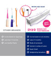 RYERCAT Dual Sided Cat Toothbrush - Kitten Toothbrush Only 8mm Wide (Very Small) to fit into Cat/Kittens Mouth - Cat Dental Care Supplies - Pet Toothbrush for Cats (Lavender Purple)