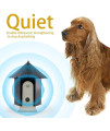VANZO Ultrasonic Dog Bark Deterrent, Dog Barking Control Devices with 50 FT Range, Anti Barking Device for Indoor & Outdoor, Black-