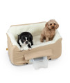 Snoozer Lookout Ii Dog Car Seat, Dog Booster Seat, Birch Diamond, Large