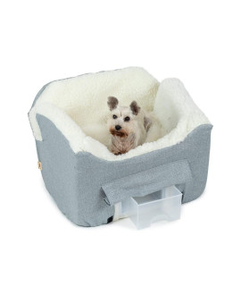 Snoozer Lookout Ii Dog Car Seat, Dog Booster Seat, Stone Diamond, Medium