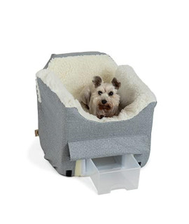 Snoozer Lookout Ii Dog Car Seat, Dog Booster Seat, Stone Diamond, Small