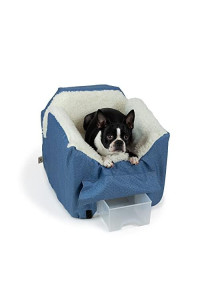 Snoozer Lookout Ii Dog Car Seat, Dog Booster Seat, Denim Diamond, Small