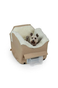 Snoozer Lookout Ii Dog Car Seat, Dog Booster Seat, Birch Diamond, Small