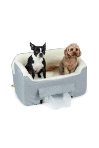 Snoozer Lookout Ii Dog Car Seat, Dog Booster Seat, Stone Diamond, Large